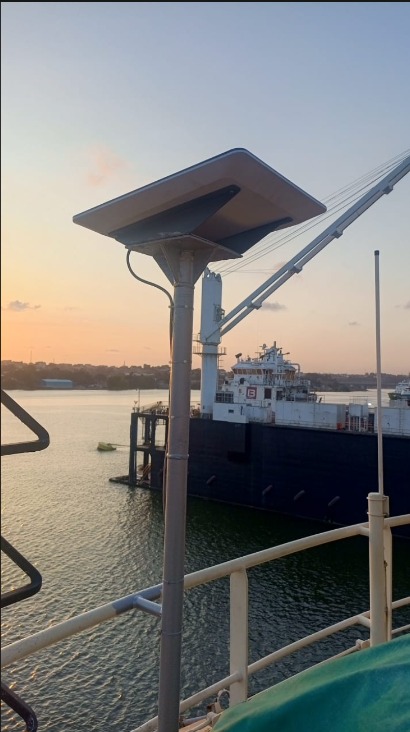Starlink installation offshore